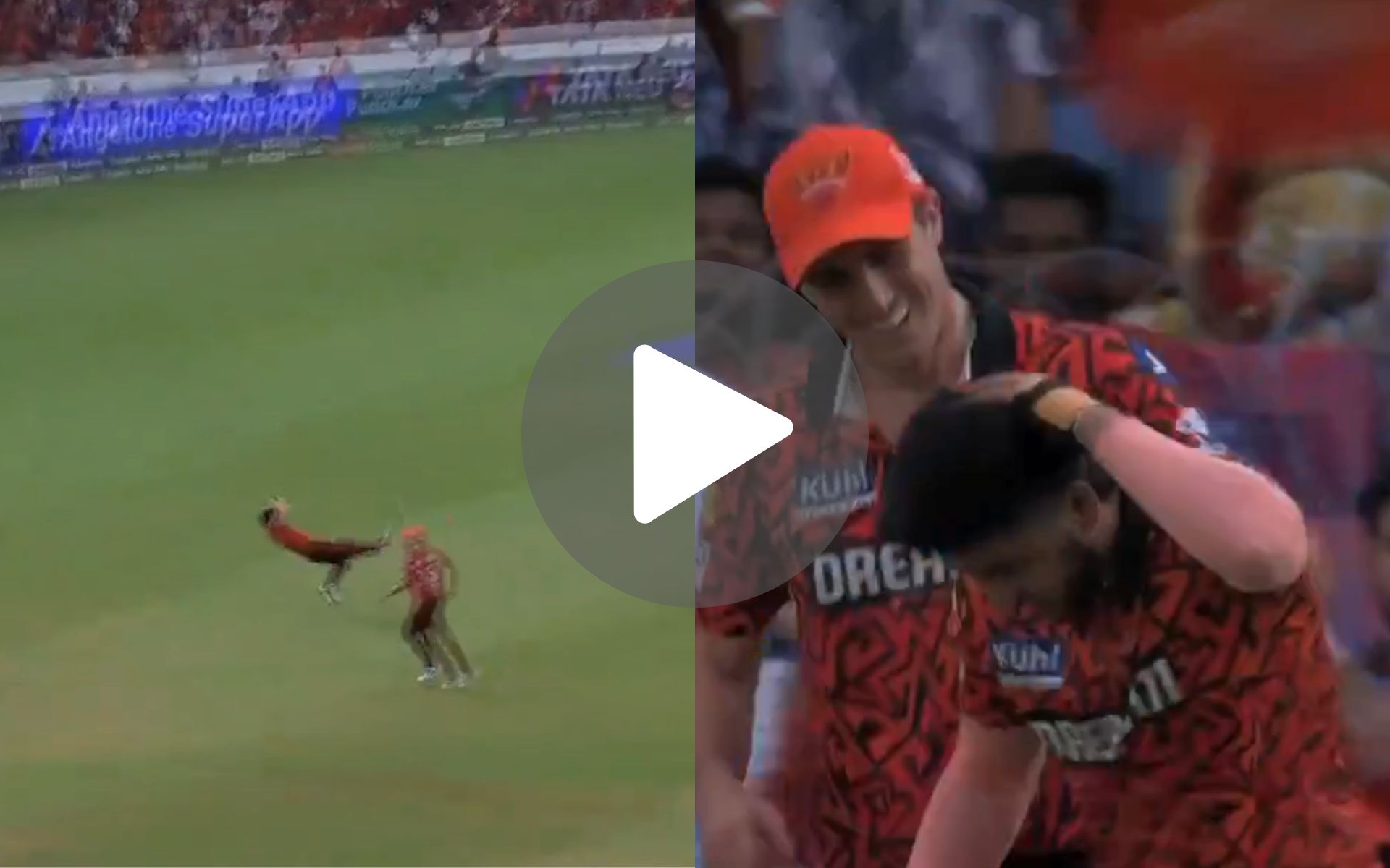 [Watch] Cummins Hails Sanvir After His Aussie-Esque Catch While Back-Paddling Scarps Ashutosh